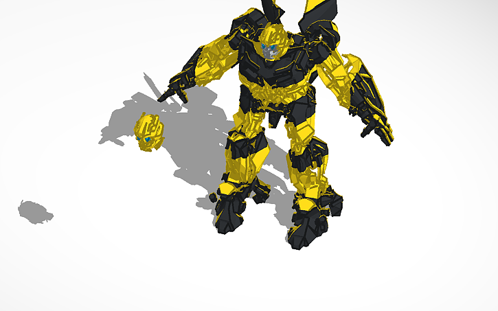 3D design Bumblebee - Tinkercad