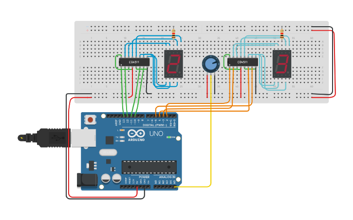 Circuit design R3-Software-Module | Tinkercad