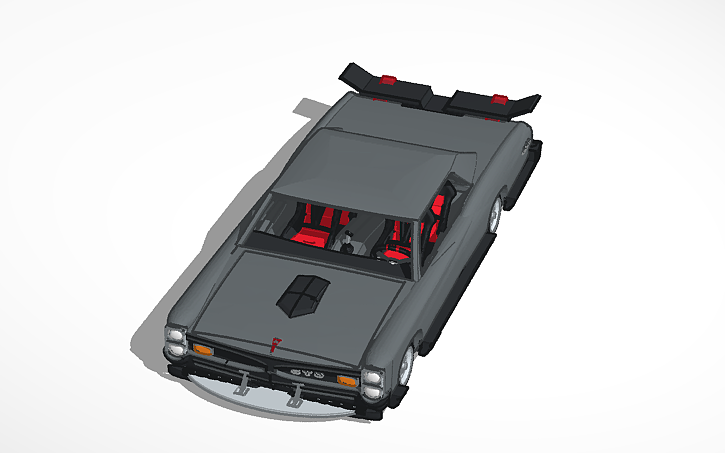 3D design Custom 1967 Pontiac GTO - Tinkercad