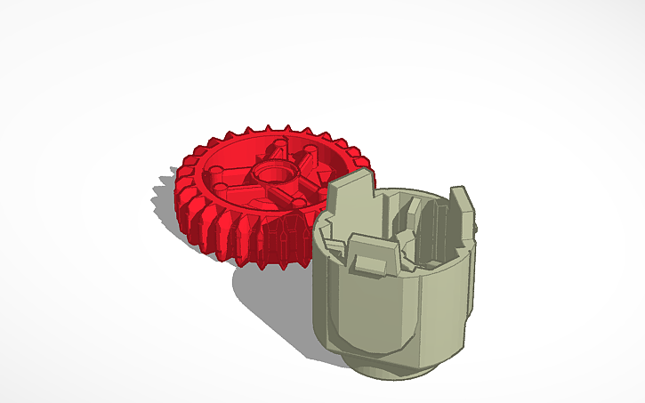 3D design LEGO New Style Differential | Tinkercad