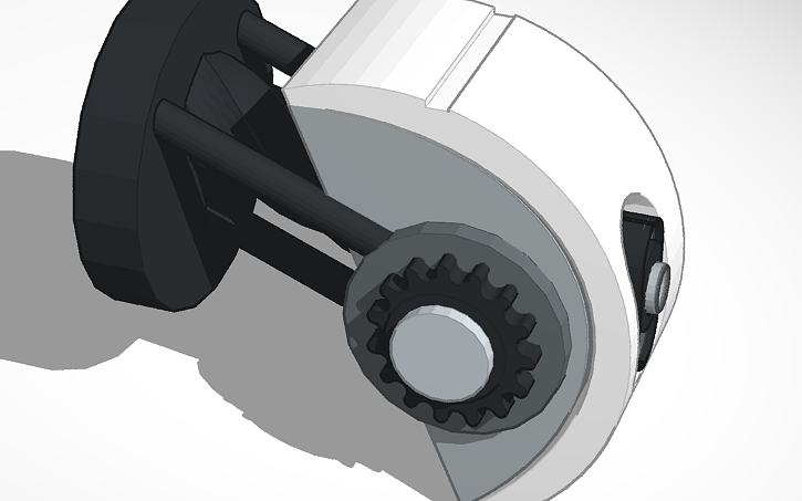 3D design GLaDOS - Tinkercad
