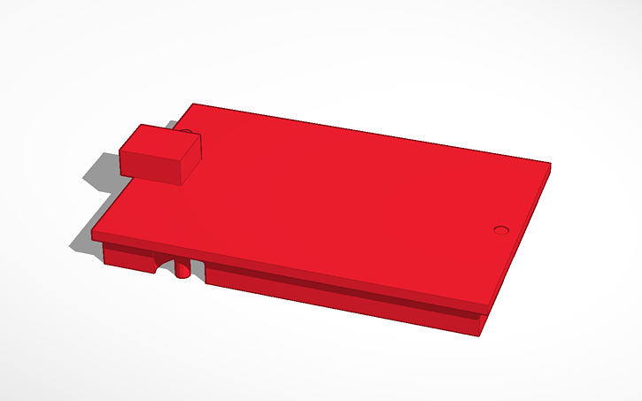 3D design Arduino mega mini - Tinkercad