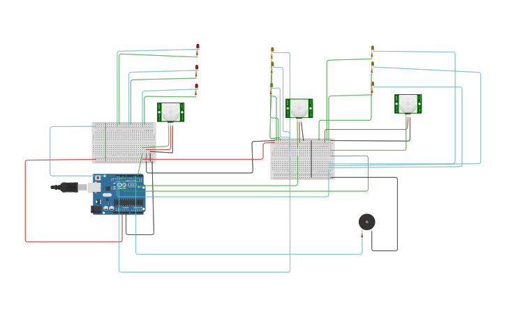 Circuit design IOT PROJECT - Tinkercad