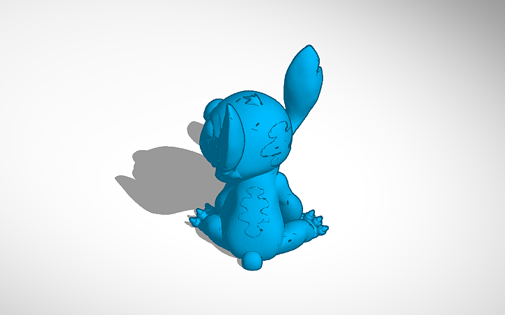 3D design stich - Tinkercad