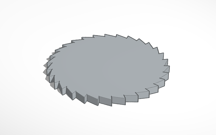 Buzzsaw Graphics 3D design buzzsaw | Tinkercad
