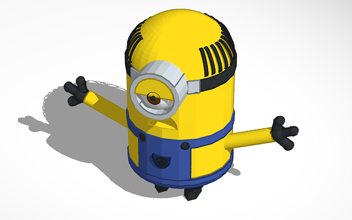 Mel Minion From Despicable Me 3 Tinkercad