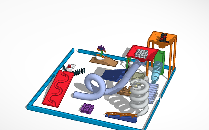 3D design Create an Innovative Marble Run - Tinkercad