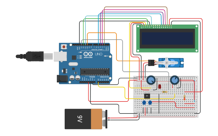 Circuit design Embed Project - Urban Hydroponic System | Tinkercad