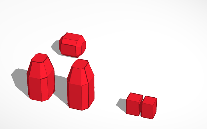 3D design split objects - Tinkercad