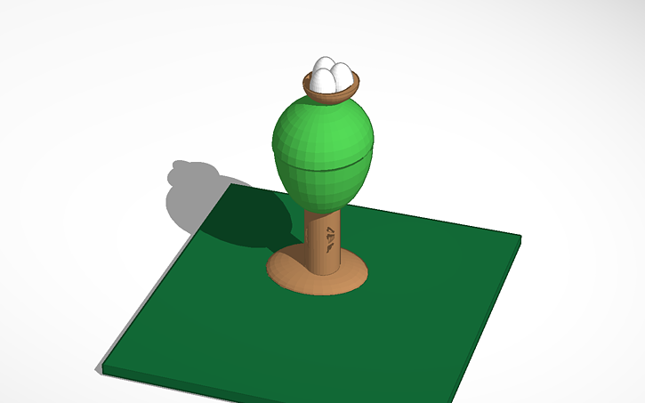 3D design egg - Tinkercad