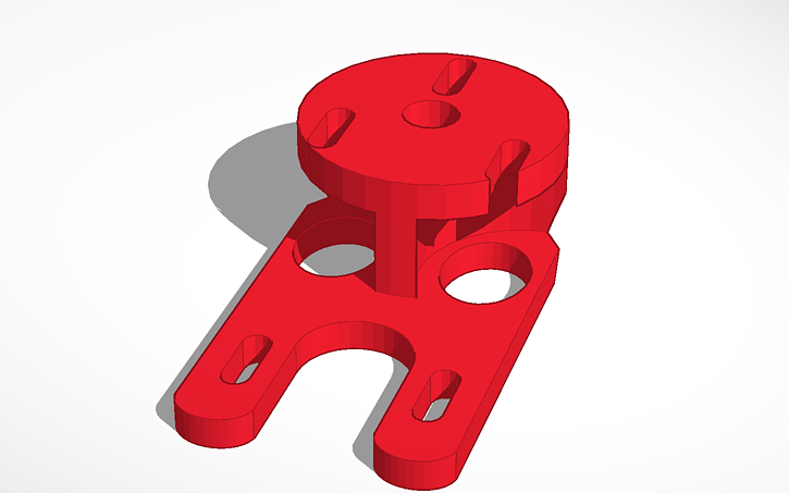 3D design Motor bracket | Tinkercad