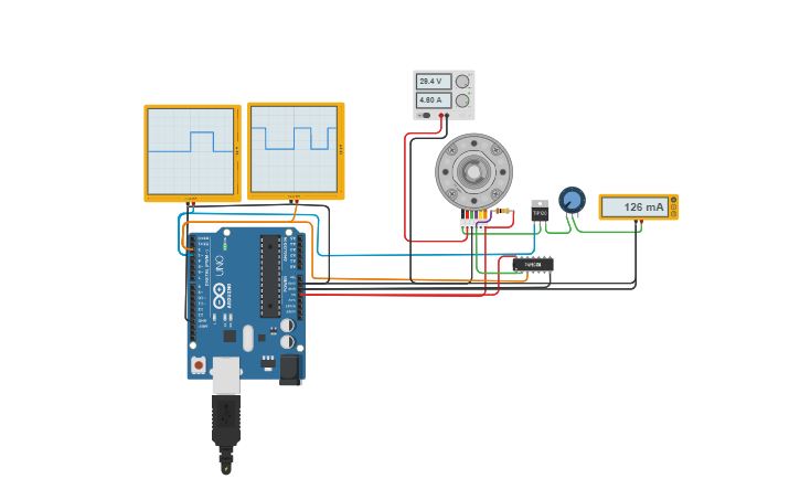 Circuit design ME 331: PID Controller Demonstration - Tinkercad