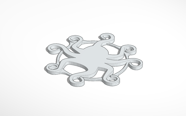 3D design 40mm Axial Fan Guard - LulzBot Octopus - Tinkercad