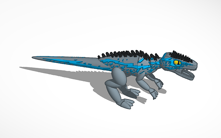 3D design Blue - Tinkercad