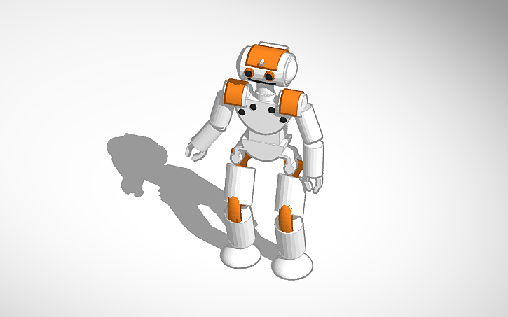 3D design Robot Humanoide - Tinkercad