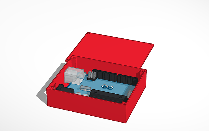 3D design Arduino Uno Box | Tinkercad