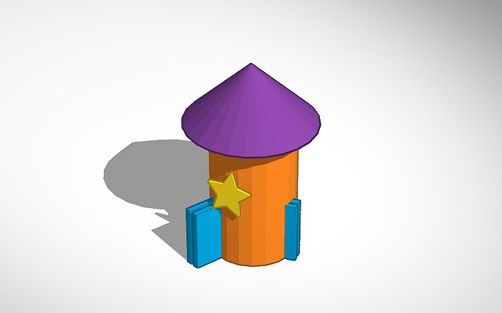 3D design Rocket Ship | Tinkercad