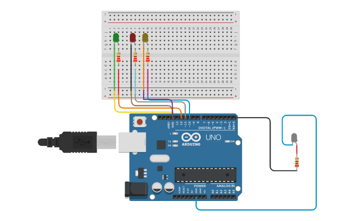 Circuit design PY1- LRS | Tinkercad