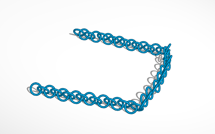 3D design Torus Chain - Tinkercad
