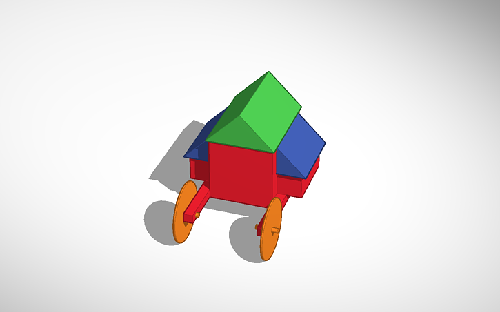 3d Design Chicken Coop Wheelbarrow Tinkercad