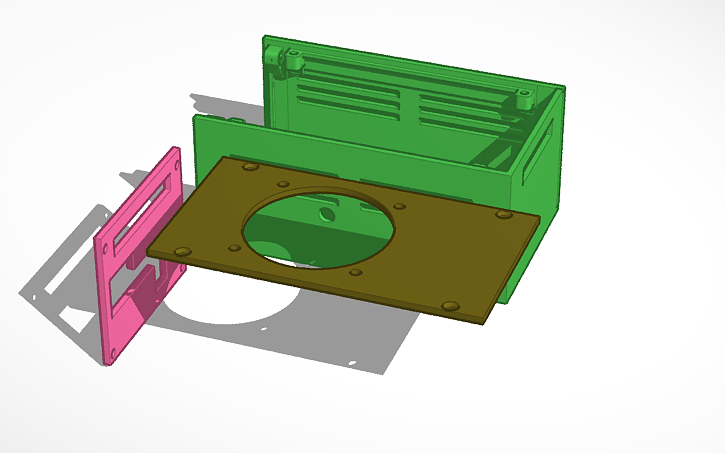 3D design Case Arduino + Ramps - Tinkercad