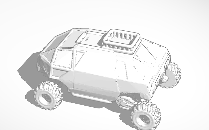 3D design 2018 Lost in Space inspired rover | Tinkercad