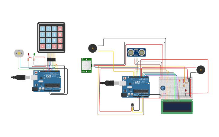 Circuit Design Smart Protection System Tinkercad Circuit Design Smart Protection System Tinkercad