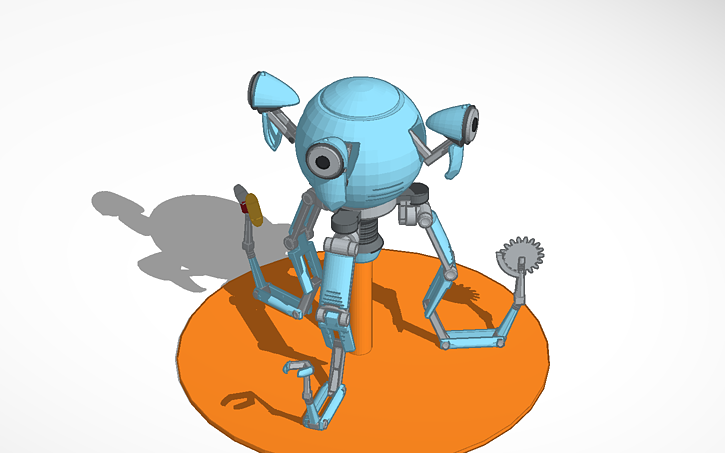 Mr Handy Fallout 4 Tinkercad