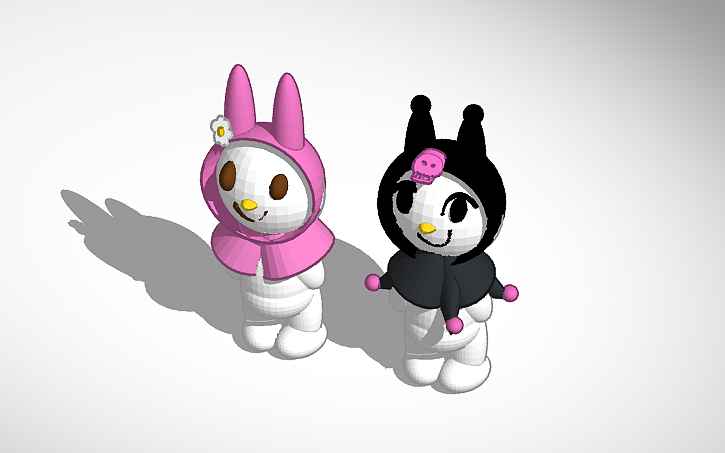 3D design my melody - Tinkercad