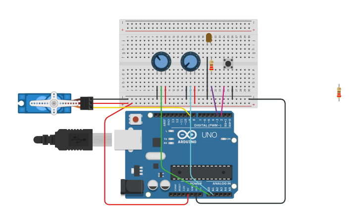 Circuit design App Designer Joystick Lesson | Tinkercad