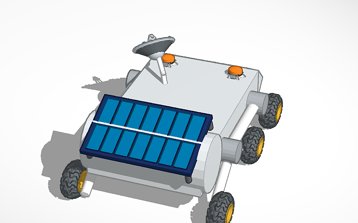 3D design ROVER EQUIPO 6 - Tinkercad