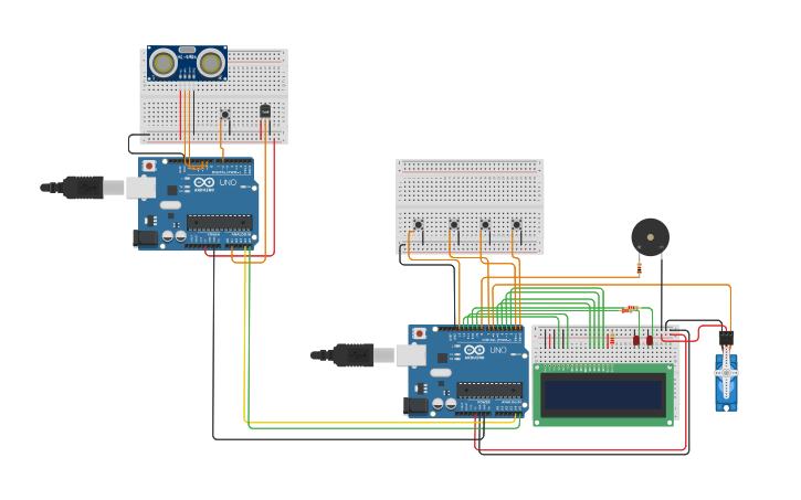 Circuit design Smart home system | Tinkercad