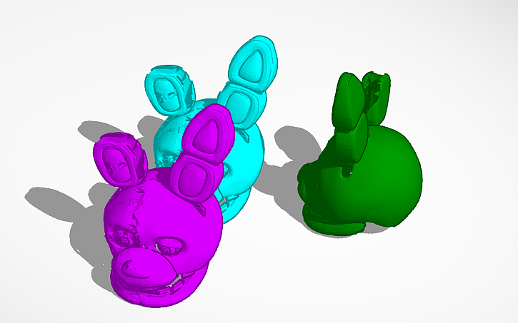 3D design springtrap - Tinkercad