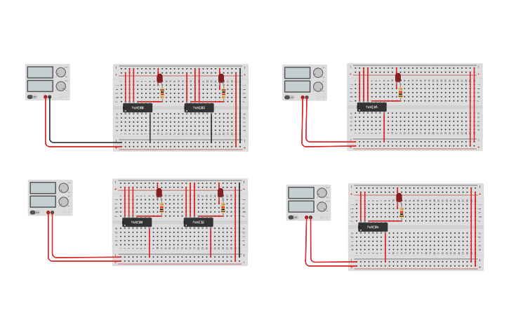 Circuit Design Logic Gates Tinkercad