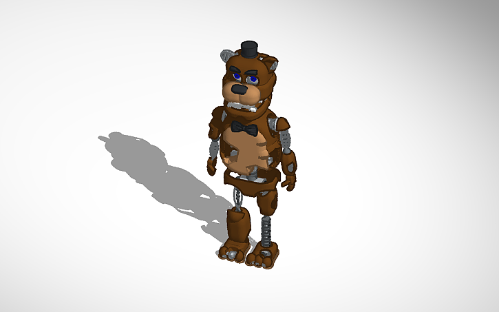 3D design Broken freddy | Tinkercad