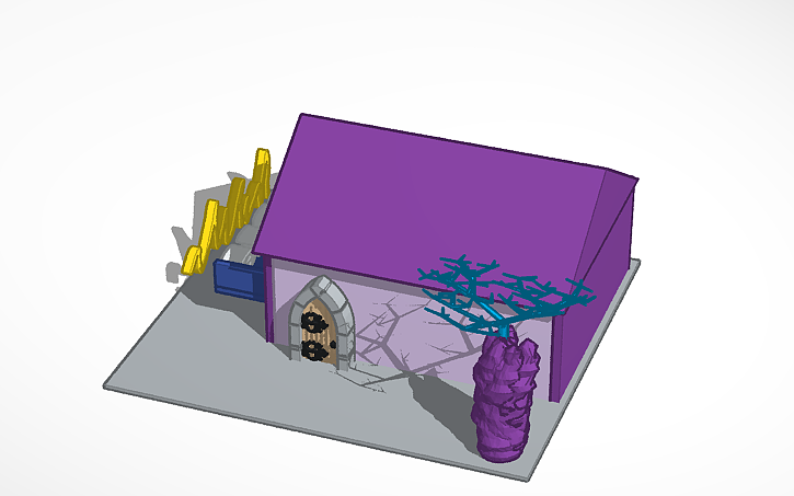3D design Космічний будинок | Tinkercad