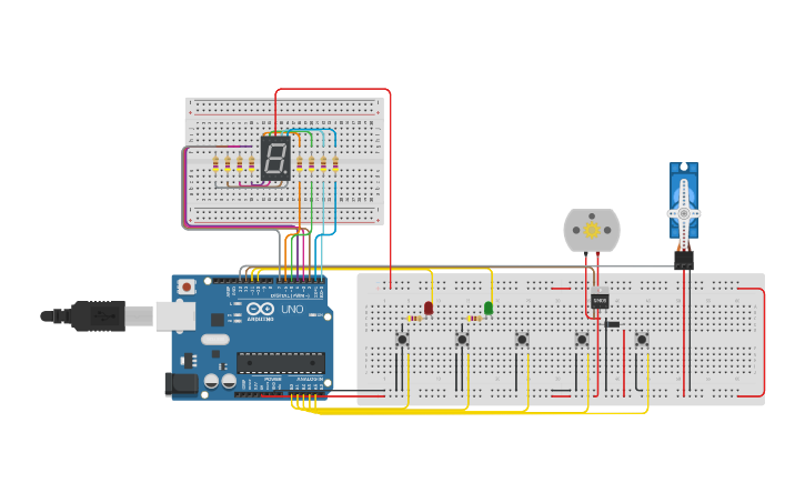 Circuit Design Mini Project - Tinkercad