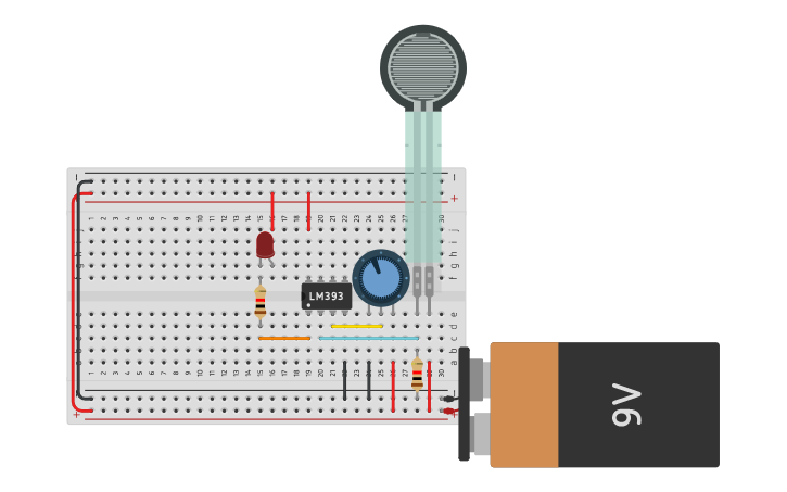 Circuit Design Force Sensor Using Arduino Tinkercad 7380