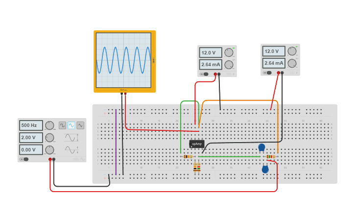 Circuit Design High Pass Filter Tinkercad 1167