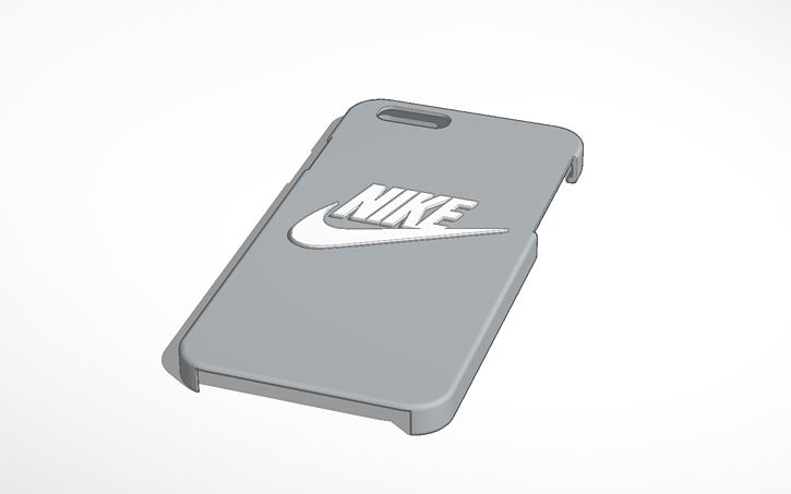 Lodge ik wil Slijm iPhone 6 Nike Case