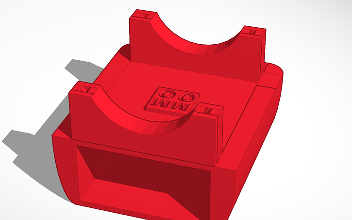 3D design Generic Remote Holder - Tinkercad