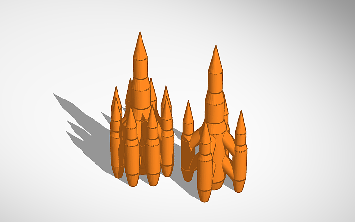 3D design Space ship - Tinkercad