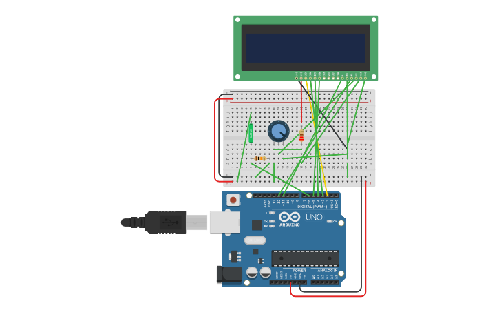 Circuit design Arduino nº11 | Tinkercad