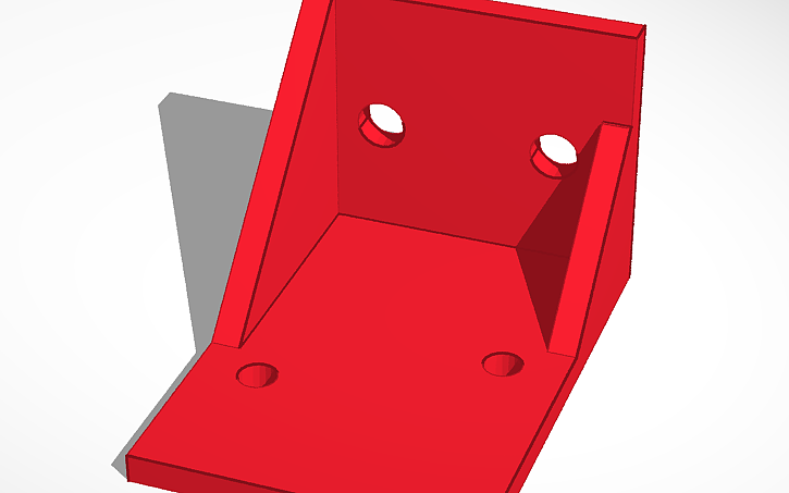 3D design Z- Limit Switch Mount - Tinkercad