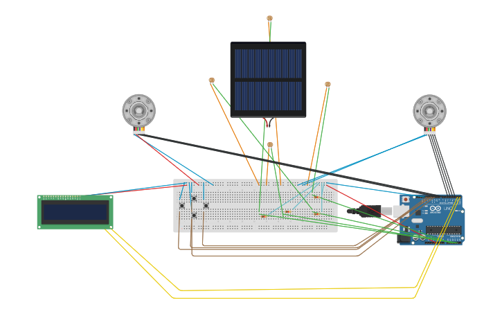 Circuit design Schaltplan | Tinkercad