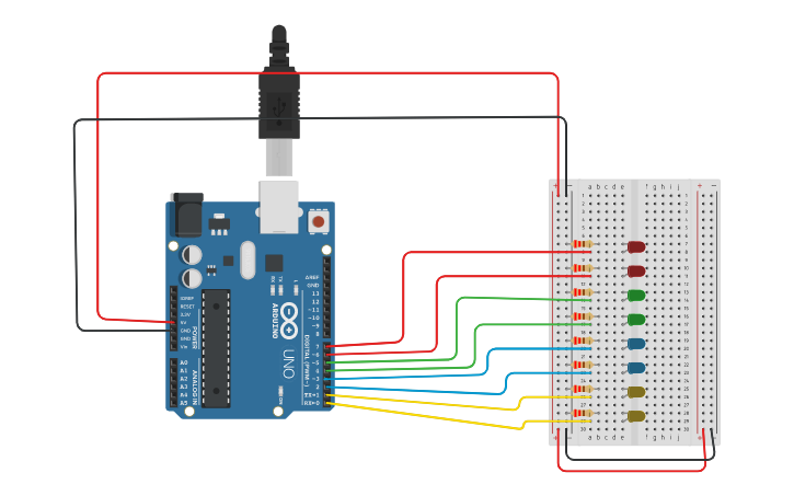 Circuit design Arduino Circuit - Tinkercad