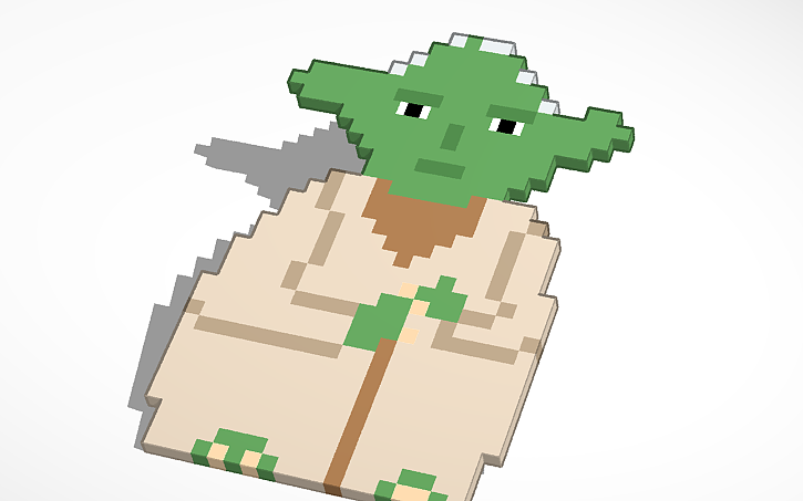 Baby Yoda Pixel Art, Star Wars Pixel Art