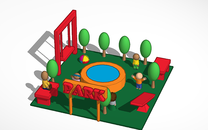 3D design PARK | Tinkercad