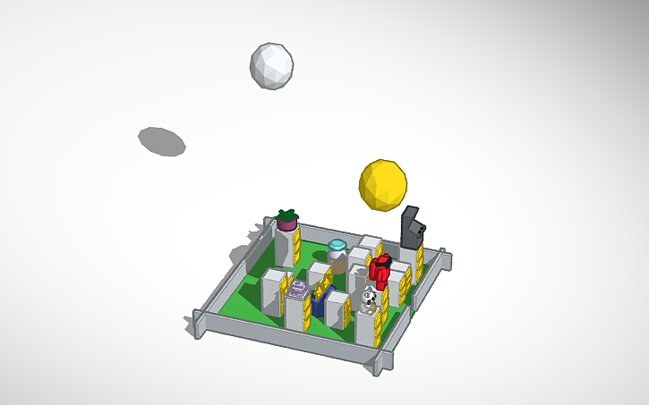 3D design The City - Tinkercad