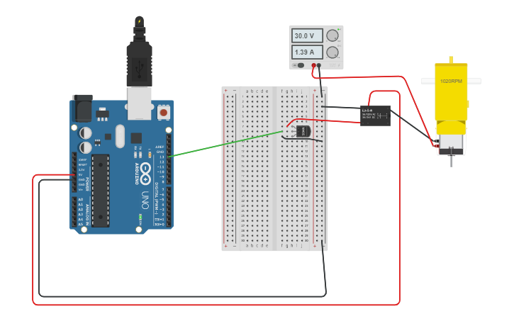 Circuit design Day 3 Relay - Tinkercad